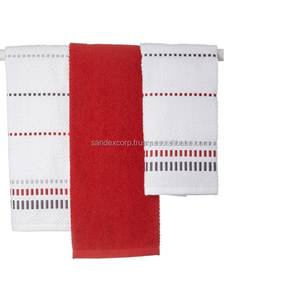 แผ่นรองจานผ้าคอตตอนออร์แกนิก100% ผ้าปูแห้งเร็วสำหรับห้องครัวแบบยั่งยืนขายส่งจากผู้จำหน่ายอินเดีย - Product Image 1