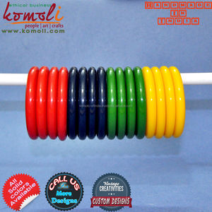 Plain Simple Handmade Resin Solid Color Bangles <b>Bracelets</b> Jewellery - Product Image 4