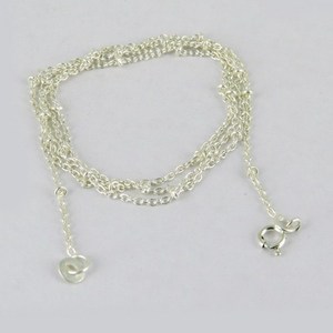 Chaîne de ventre unisexe bohème en argent véritable, unique - Product Image 2