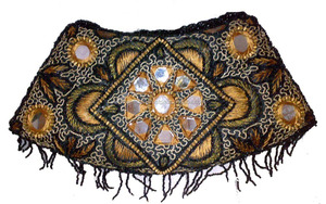 Bolsos de Noche con Cuentas para Mujer, Material de Poliéster, Lowellcraft.com de Delhi - Product Image 2