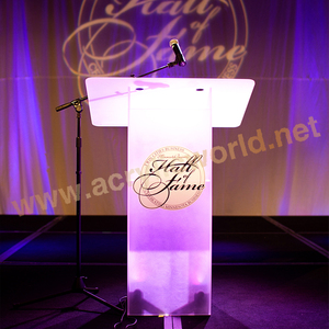 Acrylic podium Stand factory in guangzhou china/acrylic lectern - Product Image 6