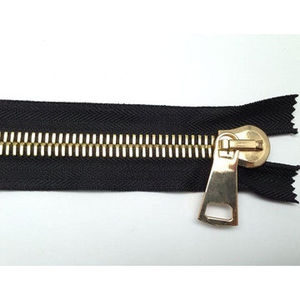 Cremallera de metal de extremo abierto de alta calidad al por mayor con tirador deslizante de alta calidad para chaquetas de hombre - Product Image 3