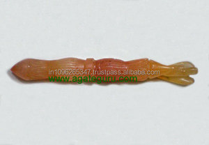 <b>Orange</b> Selenite Carved Angel Wands Chakra Wand <b>Stick</b> chakra gemstone - Product Image 1
