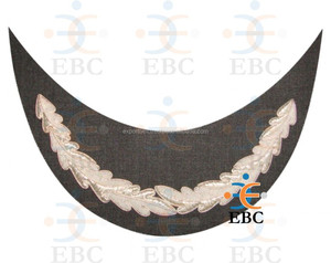 Gorro Unisex con Bordado a Mano, Visera con Hilo Francés Bullion, Hojas de Roble, Adorno Dorado, Gorro con Bordados, para Uso Diario al Aire Libre - Product Image 2