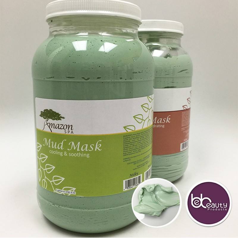 amazon mud mask warming - mint - made in usa