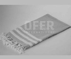 Turkish Peshtemal Beach <b>Towel</b>, Gecko Model Rainbow Collection Made in Turkey - Product Image 5