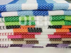 Amore Peshtemal <b>Turkish</b> <b>Towels</b>, Pestemal, Hamam Wholesale Blanket - Lilac & Purple <b>Turkish</b> Made - Product Image 2