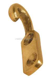 Metal Brass Wall Organizer Classic <b>Coat</b> <b>Hook</b> Custom Made love Theme Metal <b>Door</b> <b>Coat</b> <b>Hook</b> Gold Plating Designer Brass Wall <b>Hook</b> - Product Image 2