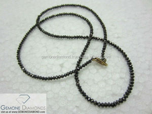 Collar/hebra de cuentas facetadas de diamante 100% Natural, precio más bajo - Product Image 4