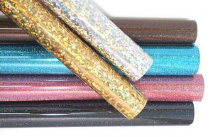 Dae Ha Transferencia de calor Flex Holográfico Prisma brillante Arco Iris Excelente durabilidad Impresión por sublimación Vinilo de transferencia de calor - Product Image 3