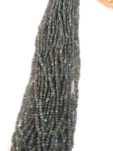 Labradorite Perles À Facettes - Product Image 4