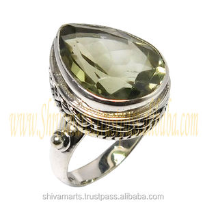 Bague en argent Sterling 925 améthyste verte, vente en gros, moins cher, 925 - Product Image 2
