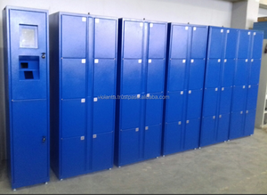 Casillero Electrónico de Acero para Almacenamiento de Equipaje en Aeropuertos, Acceso con Código PIN y Código de Barras, Uso en Exteriores, Modelo Violanta Com Rur-station - Product Image 4