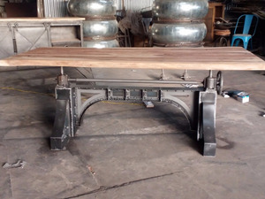 Phong cách công nghiệp nhà sử dụng bàn ăn mộc mạc phòng ăn đồ nội thất - Product Image 2