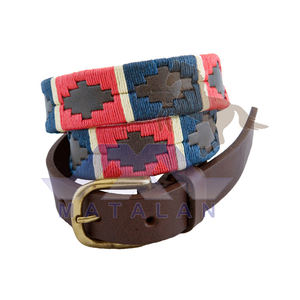 Handmade Men Women <b>Kids</b> Polo Waist <b>Belt</b> Argentine Style Custom Length Real Cowhide Leather With Steel Buckle Natural Material - Product Image 1