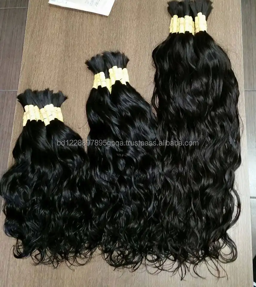 100% New Premium Natural Indian Body Human Hair Weave Wholesale raw unprocessed virgin hair extension