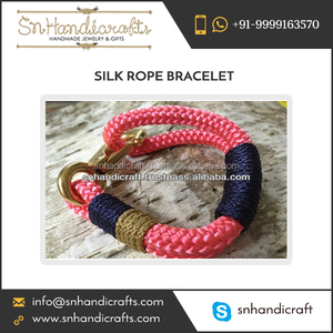 Different Varieties of Silk <b>Rope</b> <b>Bracelet</b> from Leading ManufacturerHandmade Happiness - Product Image 1