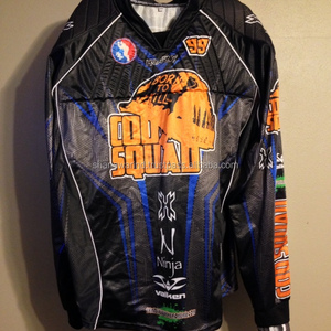 ใหม่เพนท์บอลเจอร์ซีย์สำหรับผู้ชาย,เพนท์บอลเจอร์ซีย์การระเหิดพิมพ์ระเหิดเพนท์บอลเจอร์ซีย์ - Product Image 3