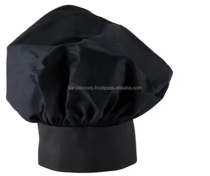 Chef hats with black color..