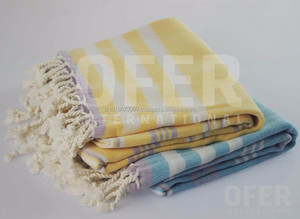 Turkish-Made Gecko Peshtemal Beach <b>Towel</b> and Blanket - Product Image 2
