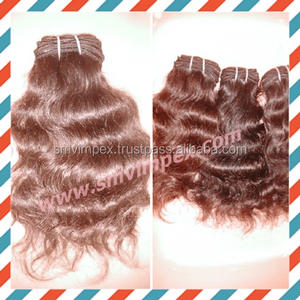 Tejido de pelo crudo indio alaigned cutícula. Extensión de pelo indio alaigned de cutícula sin procesar. Cabello Remy de un donante India - Product Image 3