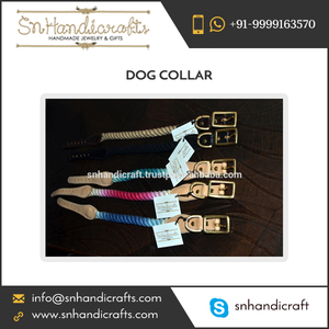 Ombre Rope Dog <b>Collar</b> Gradient Rope Dog <b>Collar</b> Decorative Dog <b>Collars</b> - Product Image 5
