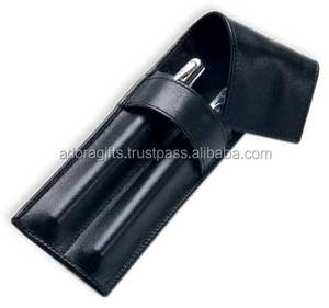Étuis à stylo en cuir spéciaux sur mesure fabriqués en Inde/pochette à stylo en cuir faite à la main/sac à stylo pochette à crayon à la mode - Product Image 1