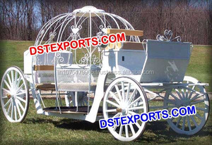 Carruajes de Cenicienta, Carruajes de Novia Modernos de Metal Ligero para Eventos Nupciales - Product Image 6