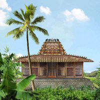 Cabañas de casa antiguas Javanese No 3