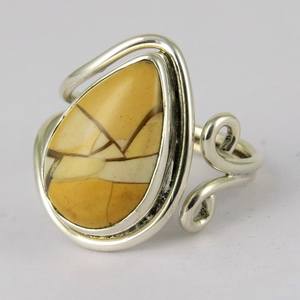 Superbes bagues en argent Sterling 925 de taille unique, bijoux en argent de mode indienne, fabrication de bijoux indiens - Product Image 3