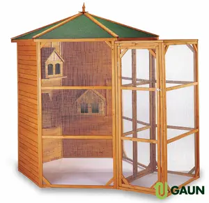 Wooden bird house. Model Atenas
