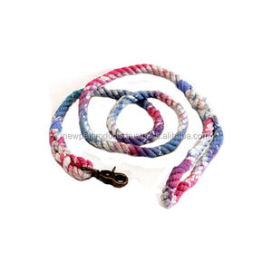 Wholesale Luxury Style Heavy Duty Cotton <b>Dog</b> Leash Premium Quality with Lace Decoration Personalized Features Very Cheap Price - Product Image 3