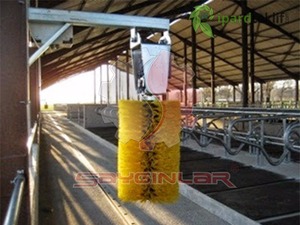 Cepillo para rascar animales de plástico de alta calidad Herramienta de aseo para ganado - Product Image 2