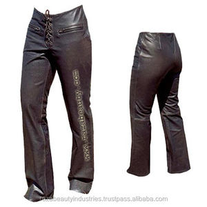 Pantalon en cuir pour dames, Pantalon de rue, - Product Image 4