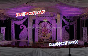 Punjabi-Decoración de entrada de boda, fibra Punjabi Rehra, diferentes estilos, fabricante de decoración de boda - Product Image 6