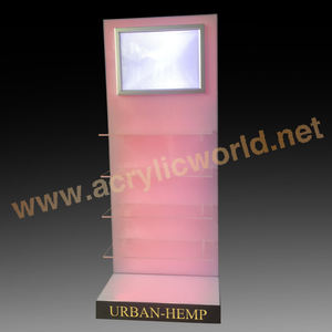 Lumières LED RVB personnalisées Présentoir à vin en acrylique Présentoir à vin - Product Image 6