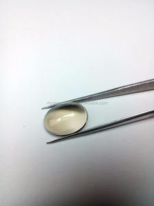 Cabujón de cuarzo ahumado ovalado con tratamiento térmico Natural de 13x18mm, piedras sueltas de grado AAA pulido suave para la fabricación de joyas por M.Y.GEMS - Product Image 4