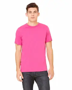 เสื้อยืดแขนสั้น Bella+Canvas รุ่น Unisex - ผ้าฝ้าย 100% หวีและปั่นด้วยเครื่องจักร ตะเข็บด้านข้าง พร้อมโลโก้ของคุณ - Product Image 1