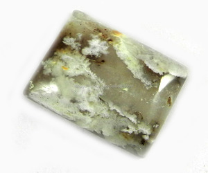 Sagenite Jasper หินขัด Cabochon สี่เหลี่ยมผืนผ้าขนาด17*23มม. สำหรับทำเครื่องประดับ - Product Image 1