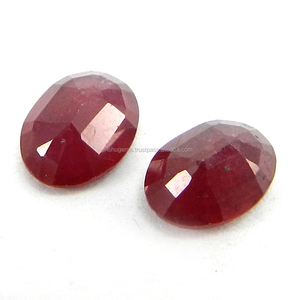 Thủy Tinh Đầy <span class=keywords><strong>Ruby</strong></span> Từ <span class=keywords><strong>Bangkok</strong></span> 6X8Mm Cắt Oval 1.30Cts Phòng Thí Nghiệm Tổng Hợp Tạo Đá Quý Cho Đồ Trang Sức IG4533 - Product Image 2
