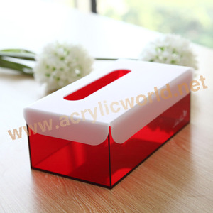tissue box Colored Acrylic Tissue Box /Personalized Tissue Box/Acrylic Tissue Colorful Box tissue box/napkin <b>rack</b> - Product Image 6