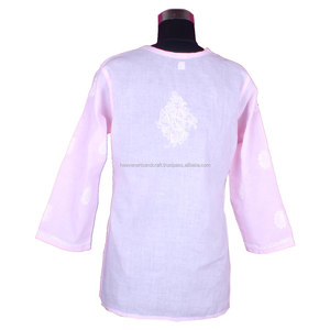 DR164 New Arrival 2023 Chicken Kurti Products, Chicken Kurti Suppliers Western Party Wear Designer <b>Kurtis</b> New Arrival Fancy Hot - Product Image 2