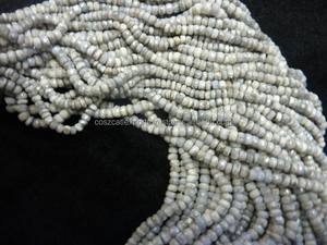 ลูกปัดคุณภาพสีเงินยาวเกรด AAA ขนาด16นิ้ว - Product Image 2