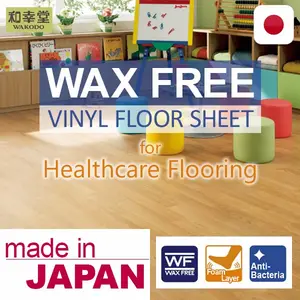 Bệnh Viện Cấp Bệnh Viện Sàn Vinyl Sàn Với Nhựa UV Kết Thúc Sản Xuất Tại Nhật Bản