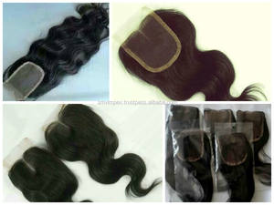 100% Virgin Raw Virgin Temple Hair sin procesar .. Tejido de cabello virgen de alta calidad premium de la India - Product Image 4