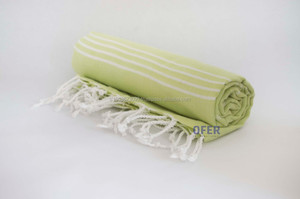 Toalla de playa turca Peshtemal, 100% algodón, Futa, hammam, peshtemal Rainbow Collection, 100% algodón - Product Image 6