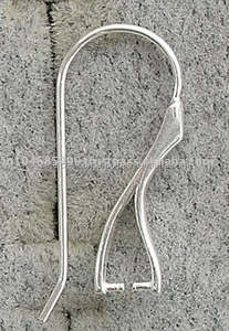 Sterling <b>Silver</b> Earwires <b>for</b> <b>Jewelry</b> Bulk Components <b>for</b> <b>Making</b> Elegant <b>Silver</b> Earpieces - Product Image 1