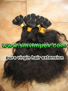 Extensions de Cheveux Humains Indiens Vierges Remy Super Tissage Textures Droites Ondulées et Bouclées - Product Image 3
