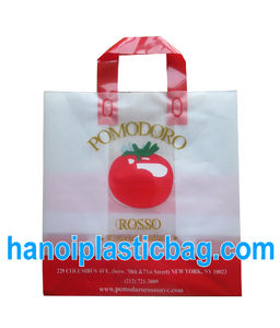 Printed Softloop Handle Plastic Bag - Product Image 2