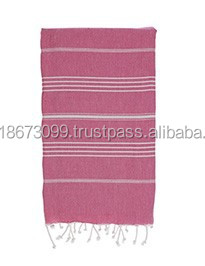 Serviette turque, serviette de hammam, serviette de mode boho fabriquée en Turquie - Product Image 5
